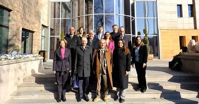 TZV heyetinden Başkan Büyükerşen’e ziyaret