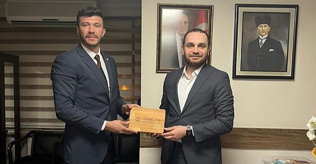 Ülkü Ocakları'ndan Demiryol İş'e önemli ziyaret