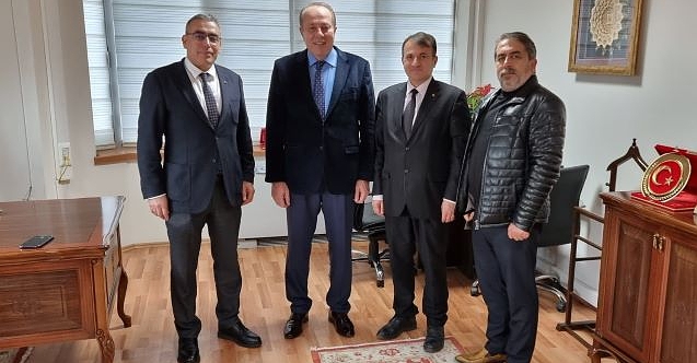 Yeni Sendika'dan Kaymakam Yılmaz'a ziyaret
