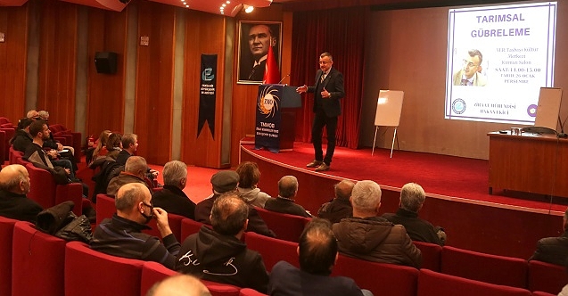 Eskişehir'de tarımsal gübreleme eğitimi!