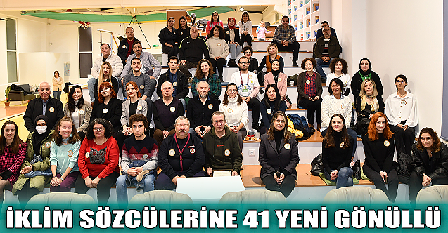 İklim Sözcülerine 41 yeni gönüllü daha!