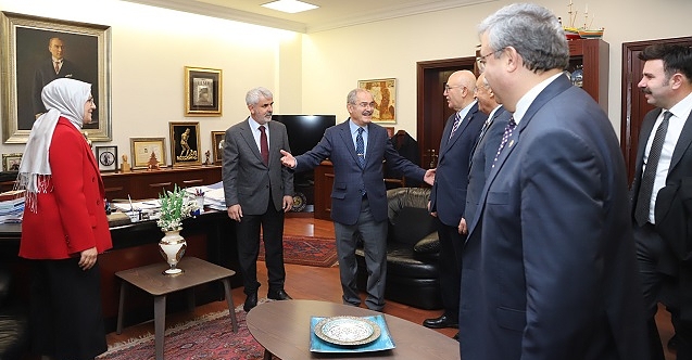 TBMM'den önemli isimler Büyükerşen ile görüştü!