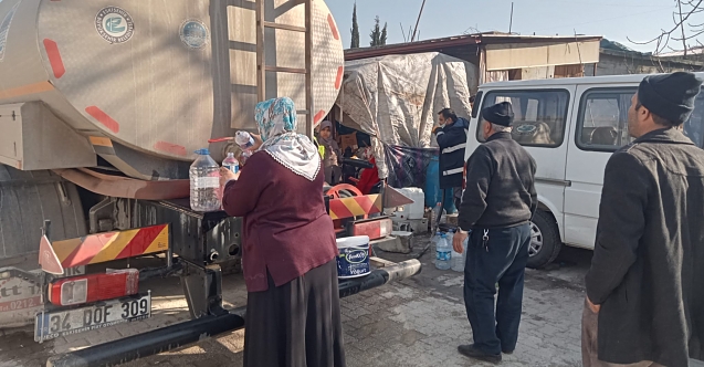 Depremzedeler yeniden suya kavuşuyor