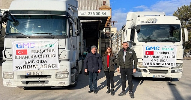 Eskişehir'den deprem bölgesine 1000 çuval hayvan yemi