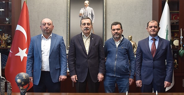 Döğerliler Derneği'nden Başkan Ataç'a ziyaret