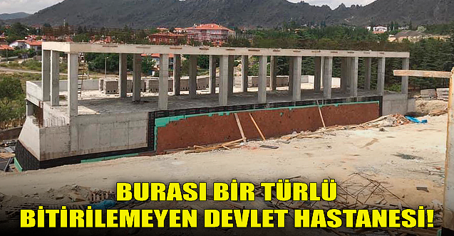 Eskişehir'deki o hastane kaderine mi terk edildi?
