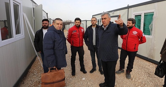 Odunpazarı Belediyesi’nden Malatya’ya konteyner kent