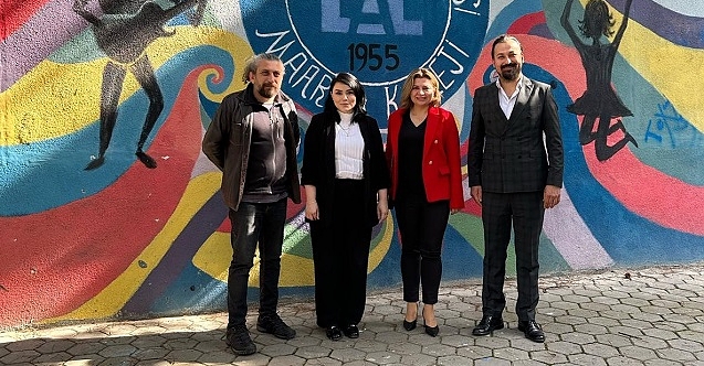AK Partili Gücüyener mezun olduğu okula gitti