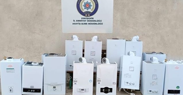Eskişehir'de kombi hırsızı yakalandı