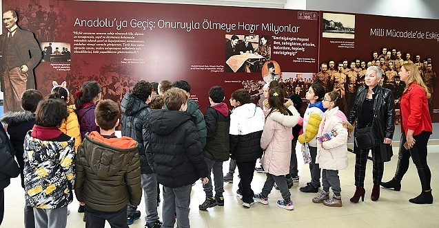 Eskişehir'de öğrenciler milli mücadele dönemini öğreniyor