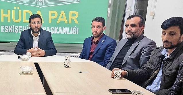 HÜDA PAR Genel Başkan Yardımcısı Eskişehir’de!