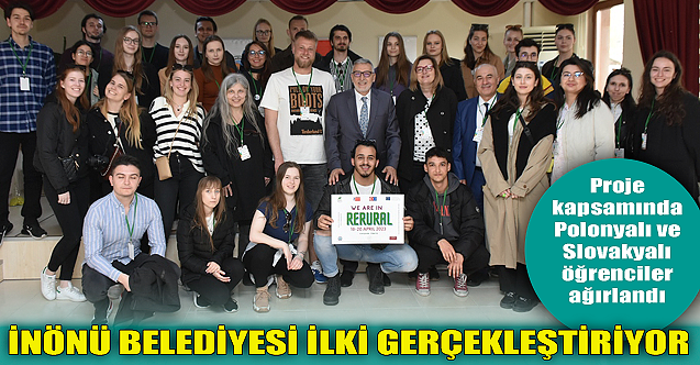 İnönü Belediyesi'nden Türkiye'de bir ilk!