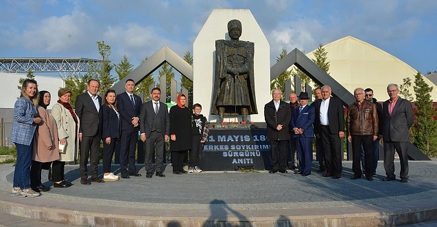 Çerkes sürgününde hayatını kaybedenler anıldı
