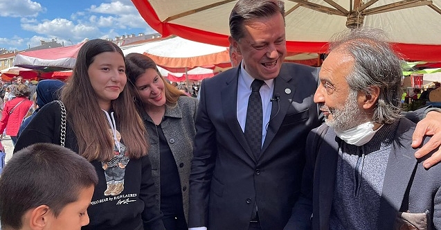 Hatipoğlu ailece semt pazarını gezdi