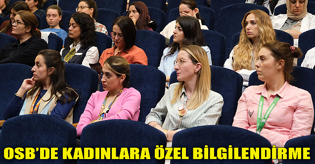 OSB'de kadınlara özel etkinlik
