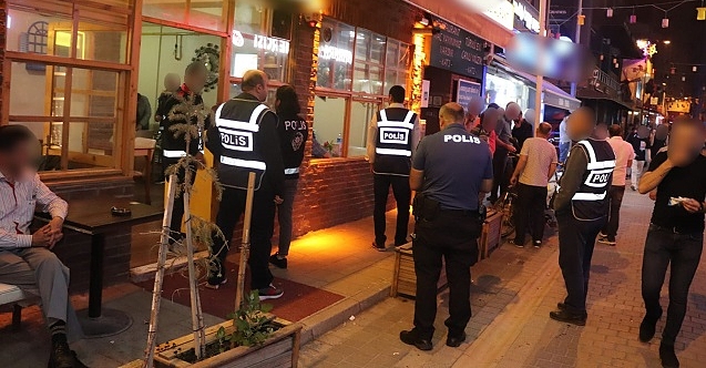 Eskişehir'de huzur operasyonu!