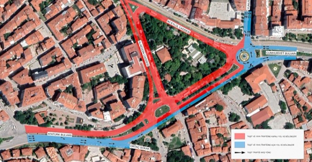 Eskişehir'de o güzergah trafiğe kapatılacak