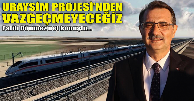 Fatih Dönmez net konuştu: URAYSİM'den vazgeçmeyeceğiz!