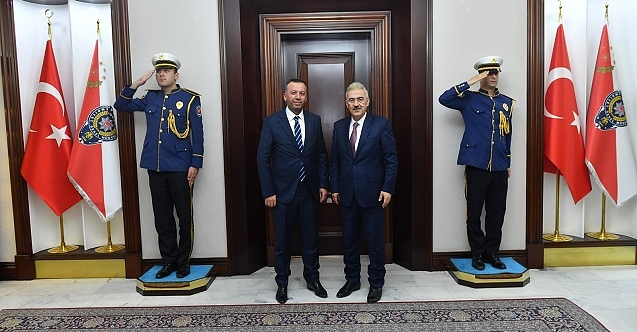 Ahmet Sivri, Erol Ayyıldız ile görüştü