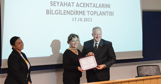 “Cumhuriyetimizin 100. TÜRSAB’ın 50. Yılında Turizmin ve Turizmcinin Geleceği” adlı seminer gerçekleştirildi
