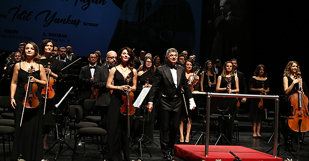 Eski̇şehi̇r’de senfoni̇ orkestrası’ndan 10 Kasım'a özel anlamlı konser