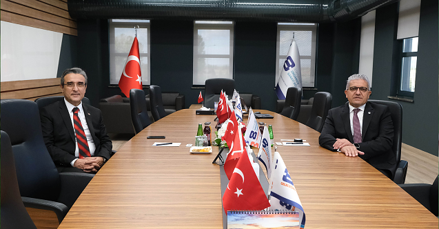 Tepebaşı Kaymakamı Yücel'den Başkan Küpeli'ye ziyaret