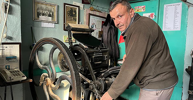 180 yıllık matbaaya gelen teklifleri düşünmeden reddediyor