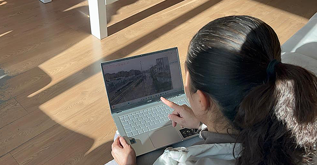 Feci kazaya ait güvenlik kameraları ortaya çıktı