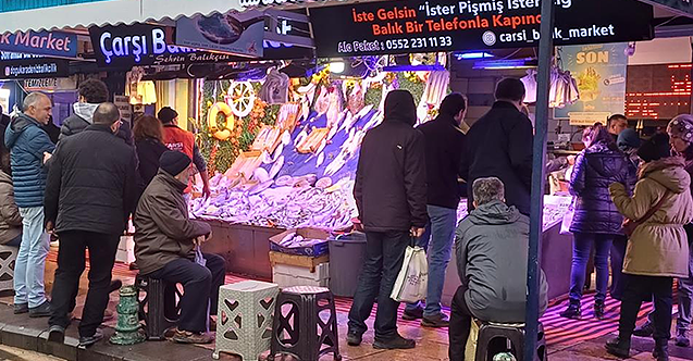 Hamsi tezgâhında yoğunluk