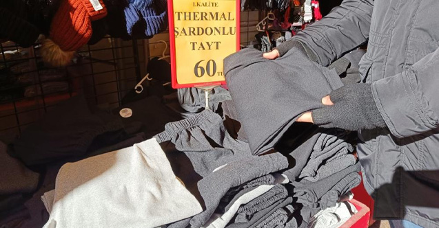 Havaların soğumasıyla yün ve termal içliklere talep arttı