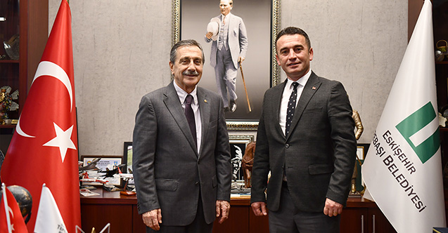 Sivrihisar adayı Dökmeci'den Başkan Ataç'a ziyaret