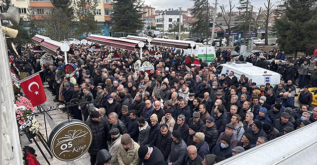 Aynur Özaydemir’in cenaze törenine yoğun katılım