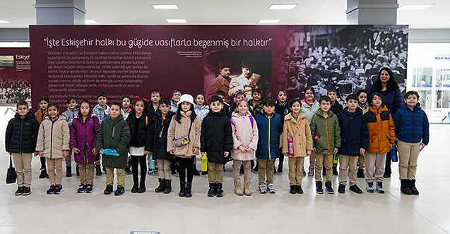 Çocuklar Eskişehir’in kurtuluşunu görsellerle öğreniyor