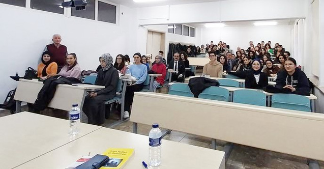Eskişehir İl İnsan Hakları Kurulu üyeleri Eğitim Fakültesi’nde derse katıldı