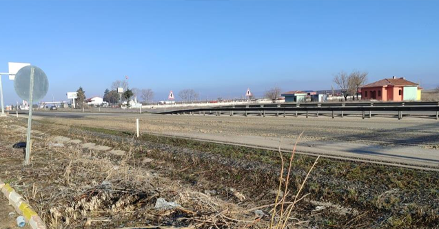 Dökülen küspe yolu kayganlaştırdı