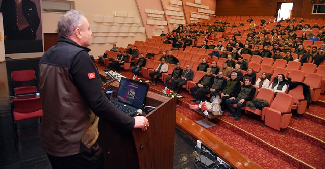 Eskişehir Orman Bölge Müdürlüğü çalışanlarına protokol eğitimi verildi