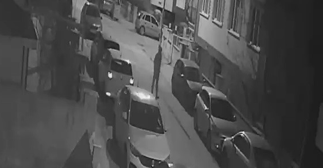 Sokaktaki araçları tek tek çizdi!