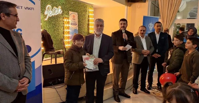 İftar programı yetim çocukların yüzünü güldürdü