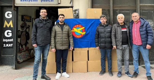 Türk Hava Kurumu'ndan Hataylı ailelere destek