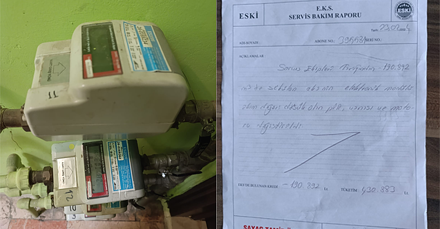 ESKİ'de skandal