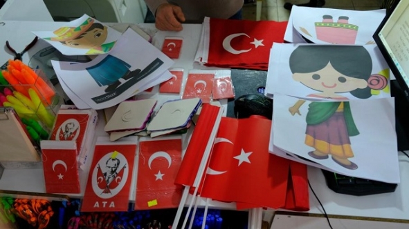 Okullarda 23 Nisan kutlamalarına hazırlık