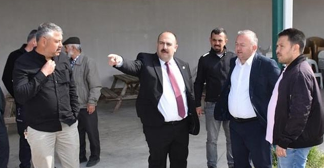 Başkan Hamamcı çalışmalara hız kesmeden devam ediyor
