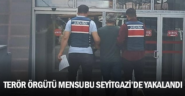 Terör örgütü mensubu Seyitgazi'de yakalandı