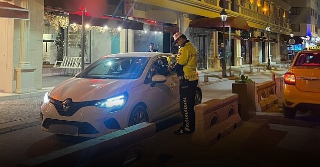 Trafik denetiminde 10 bin 164 TL trafik cezası kesildi