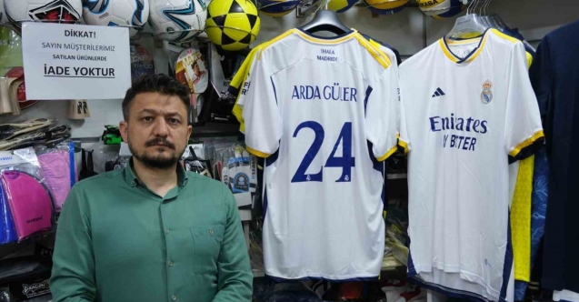 Arda Güler’in formaları yok satıyor