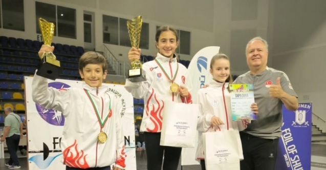 Eskişehirli sporcular Bulgaristan’dan 2 adet 1’incilikle döndü