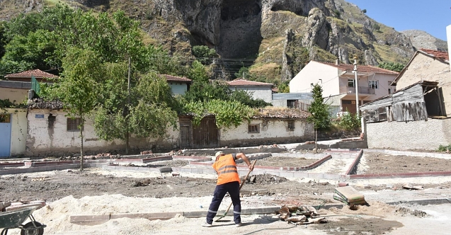 İnönü'de ikinci park yapımı devam ediyor