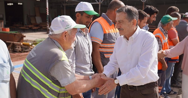 Tepebaşı ailesi bayramlaştı