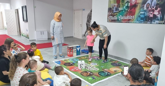 Çocuklara sıfır atık ve dönüşüm anlatıldı