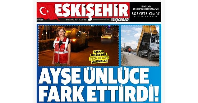 Eskişehir İlk Haber'in yeni sayısı yayımlandı